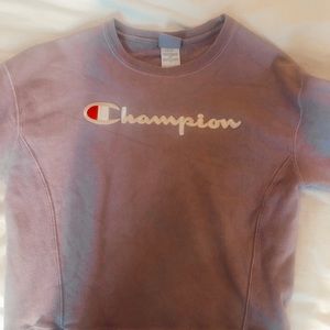lavender champion crewneck